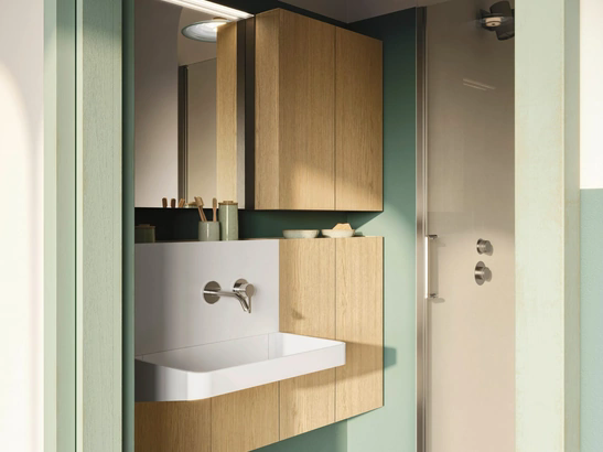 Mobile da Bagno salvaspazio Over 07 in Rovere di Arbi