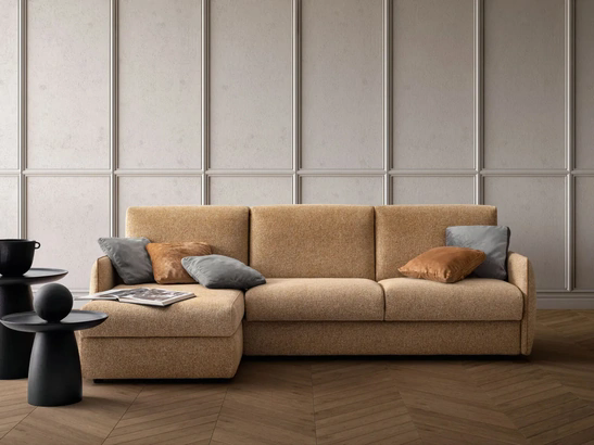 Divano Letto con penisola Wonder di Samoa