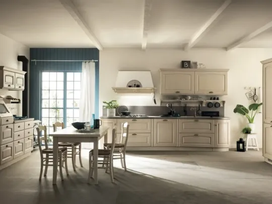Cucina Classica ad angolo Madeleine 01 di Scavolini
