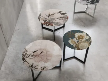 Tavolino  Joy Decor in laccato anche con grafiche disponibili di Tomasella