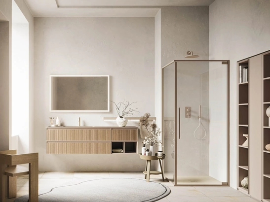 Mobile da Bagno sospeso Absolute 45 in Rovere di Arbi