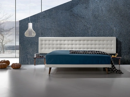 Letto in vellutino Twist Lersa 290 di Excò