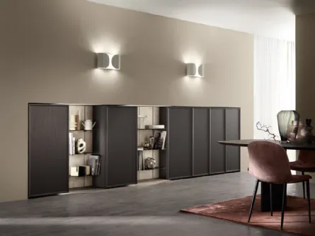 Parete Attrezzata Living Poetica 03 di Scavolini