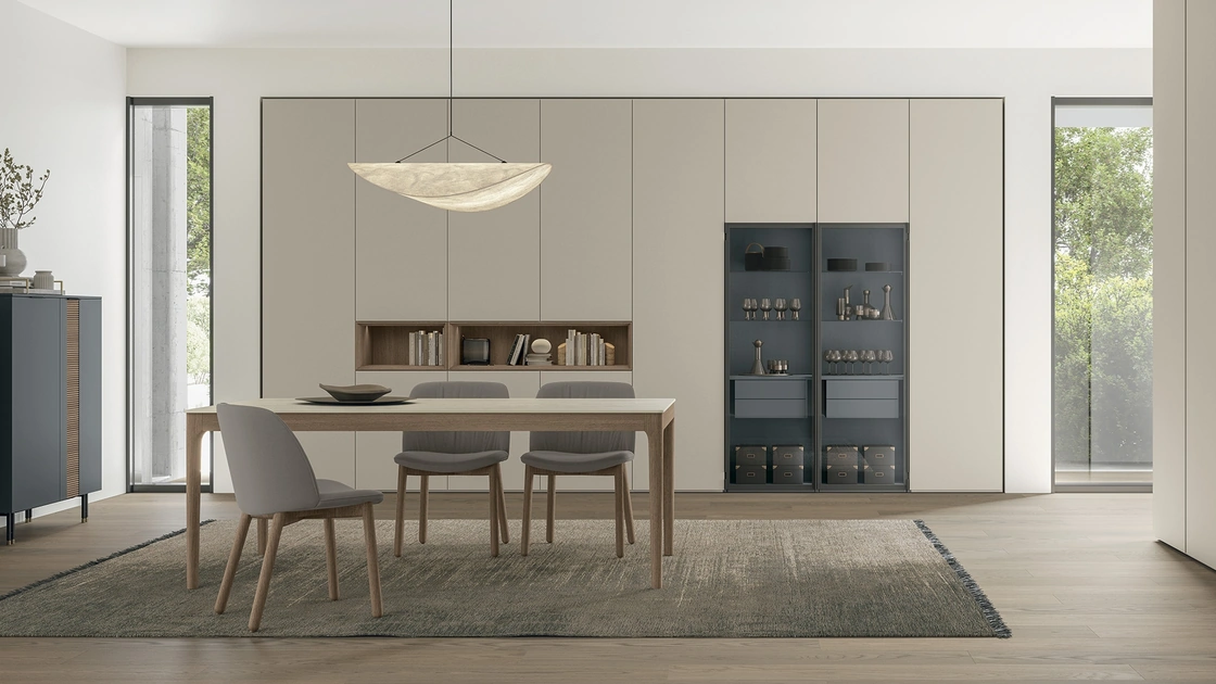 Parete Attrezzata Logica Plus UNIT 04 di Tomasella