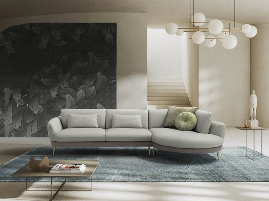 Divano con penisola Looming di Egoitaliano