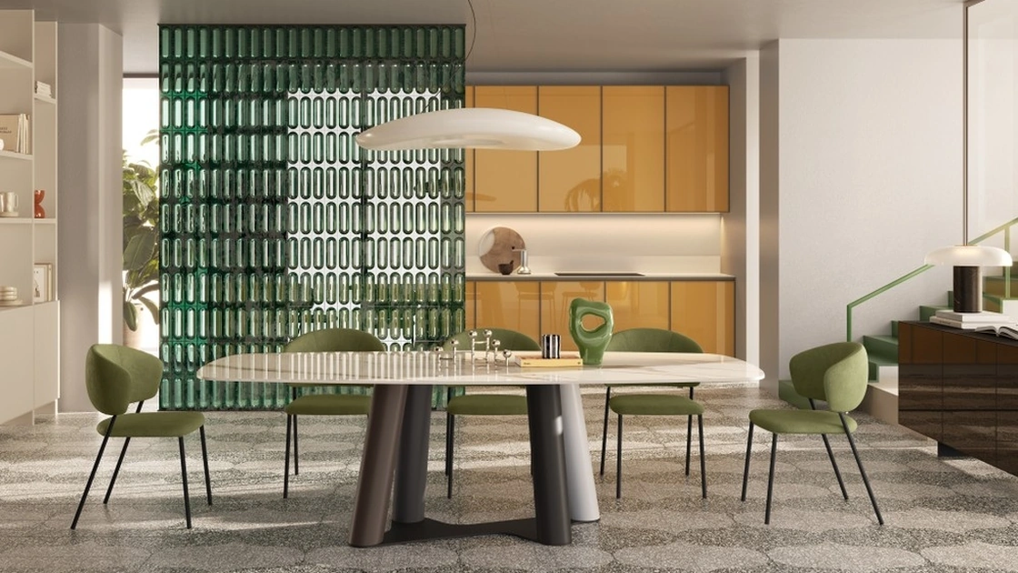 Tavolo in gres Singapore di Scavolini