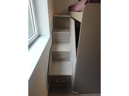 CAMERETTA A PONTE CON LETTO CASELLO SCORREVOLE PREZZO SCONTATISSIMO PROMO EXPO