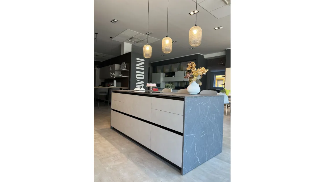 CUCINA SCAVOLINI MODELLO DELINEA  PREZZO SCONTATISSIMO PER COMPOSIZONE ESPOSTA