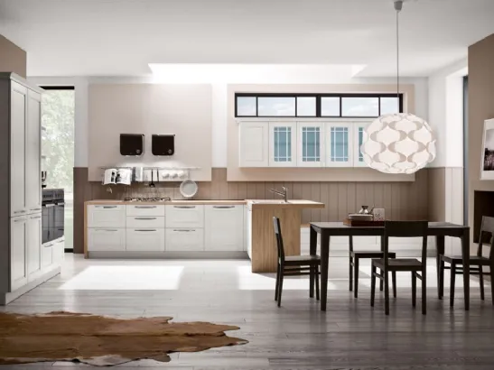 Cucina Moderna Alice Laccato Bianco di Arrex