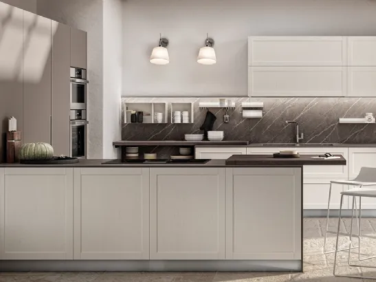 Cucina Moderna Carattere Dark Pulpis di Scavolini