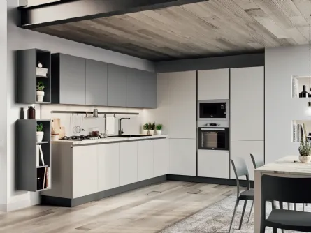 Cucina Moderna ad angolo Easy 014 di Ar-due