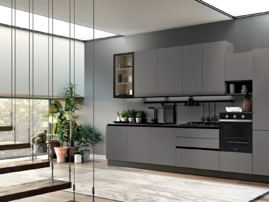 Cucina Moderna in linea Easy 022 di Ar-due
