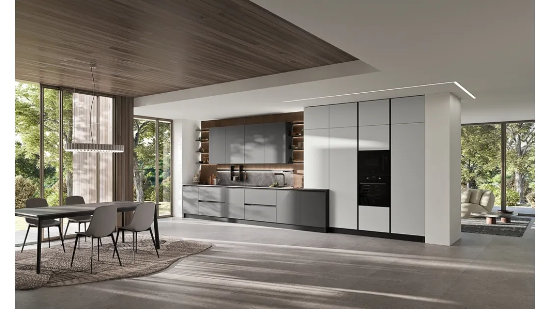 Cucina Moderna lineare Easy 10 di Ar-due