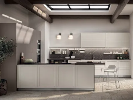 Cucina Moderna Carattere Dark Pulpis di Scavolini